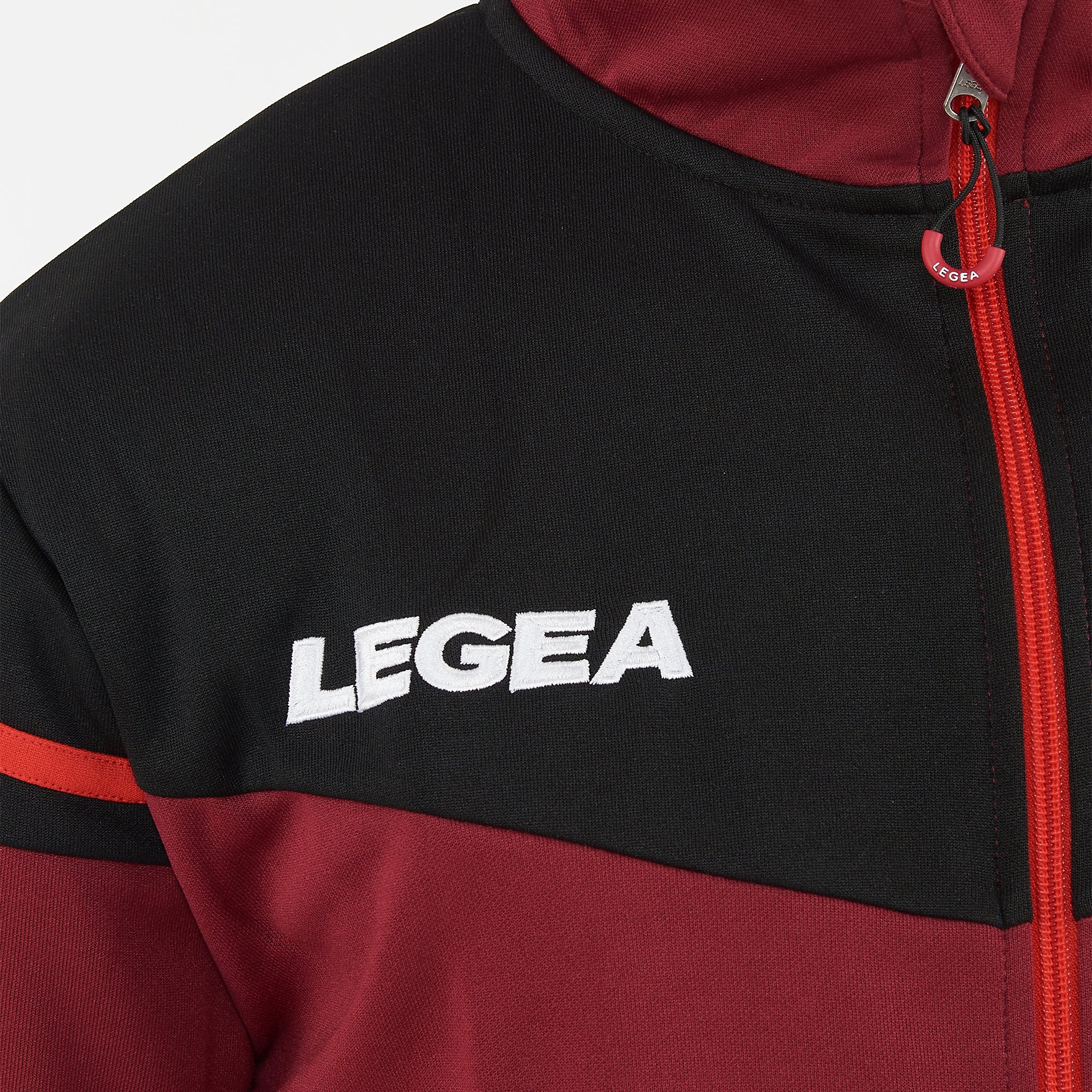 legea-giacca-sportiva-sender-con-zip-granata-nero-s image 5