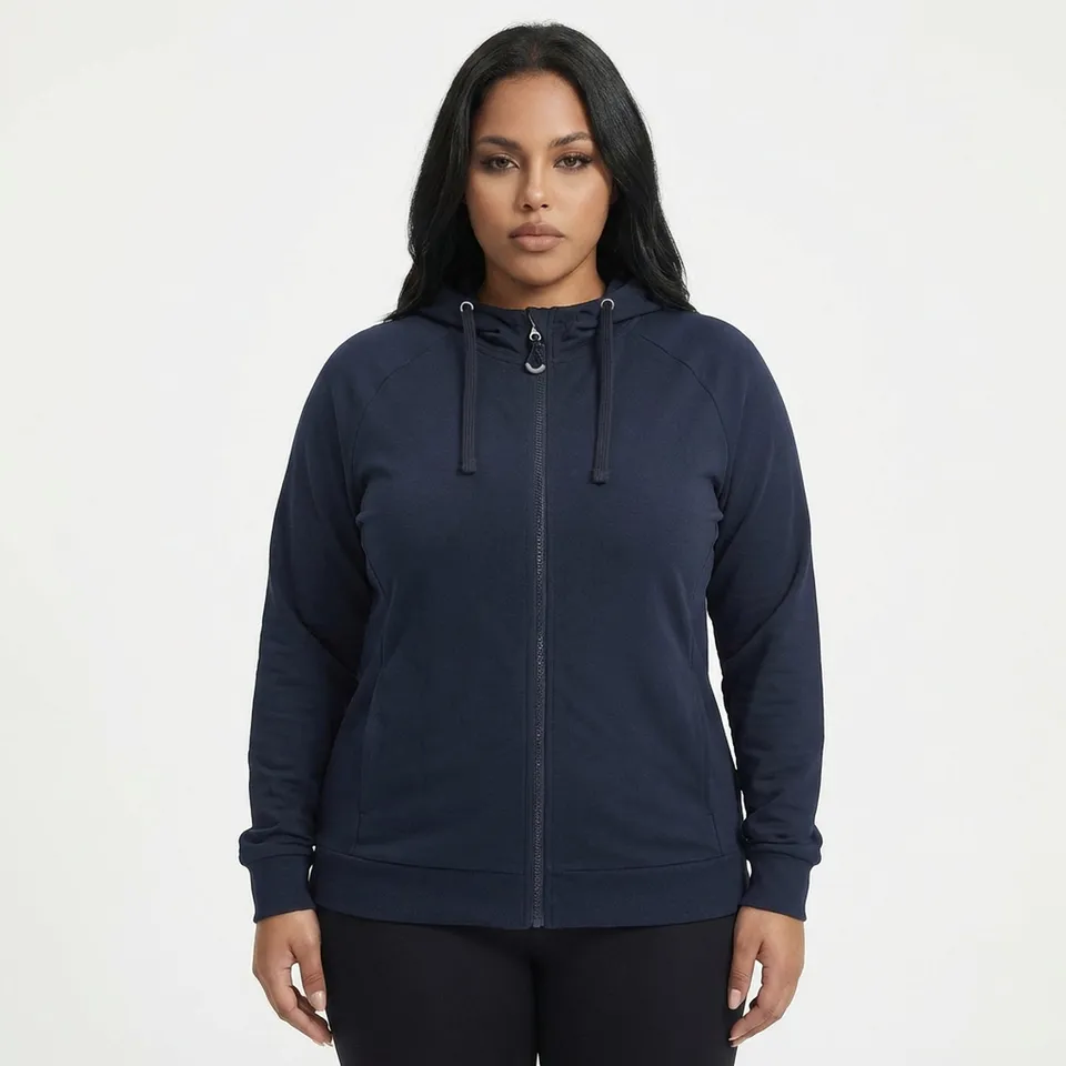 legea-dair-giacca-sportiva-leggera-donna-con-zip-e-cappuccio-oversize image 1