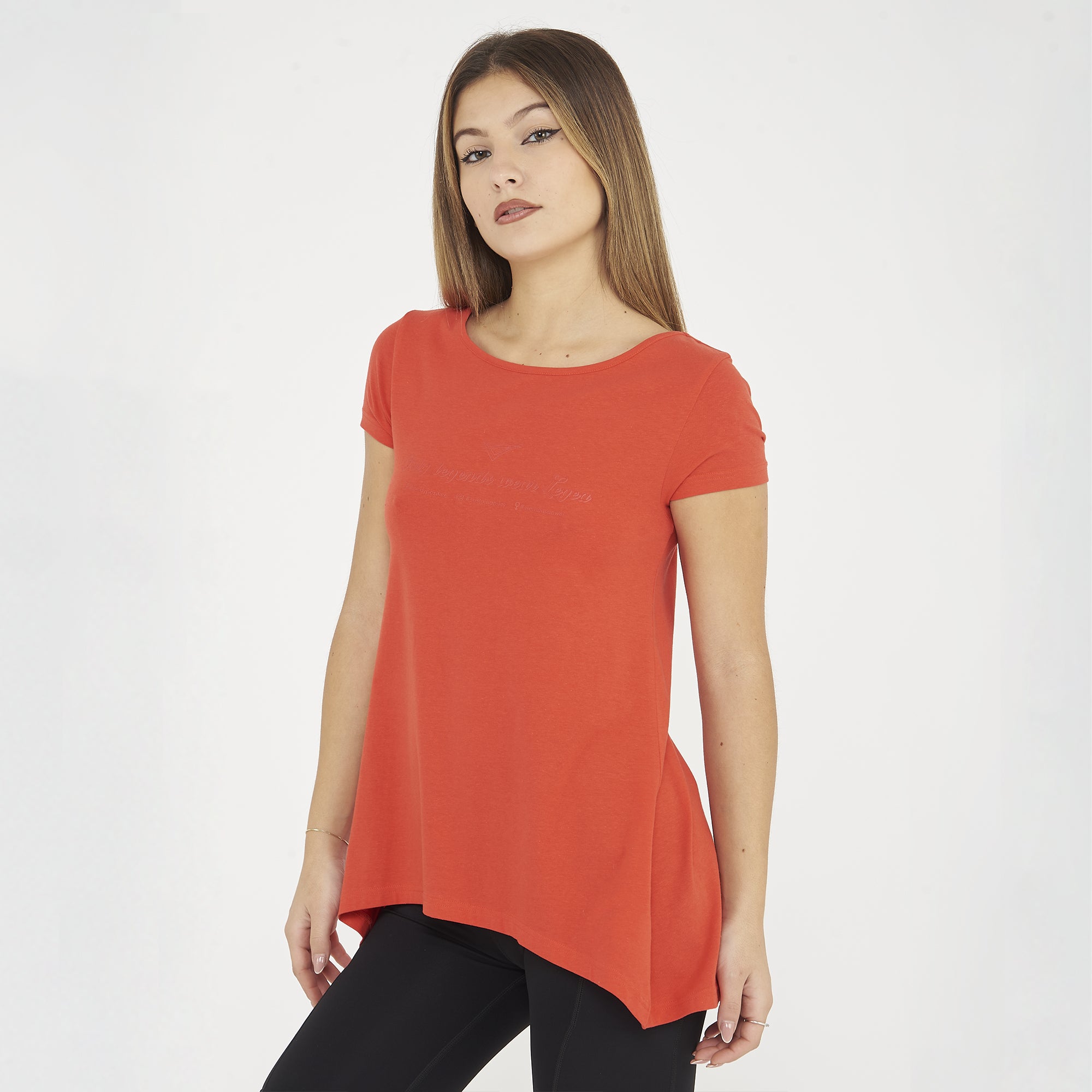 legea-callisto-t-shirt-cotone-donna-corallo-s image 4