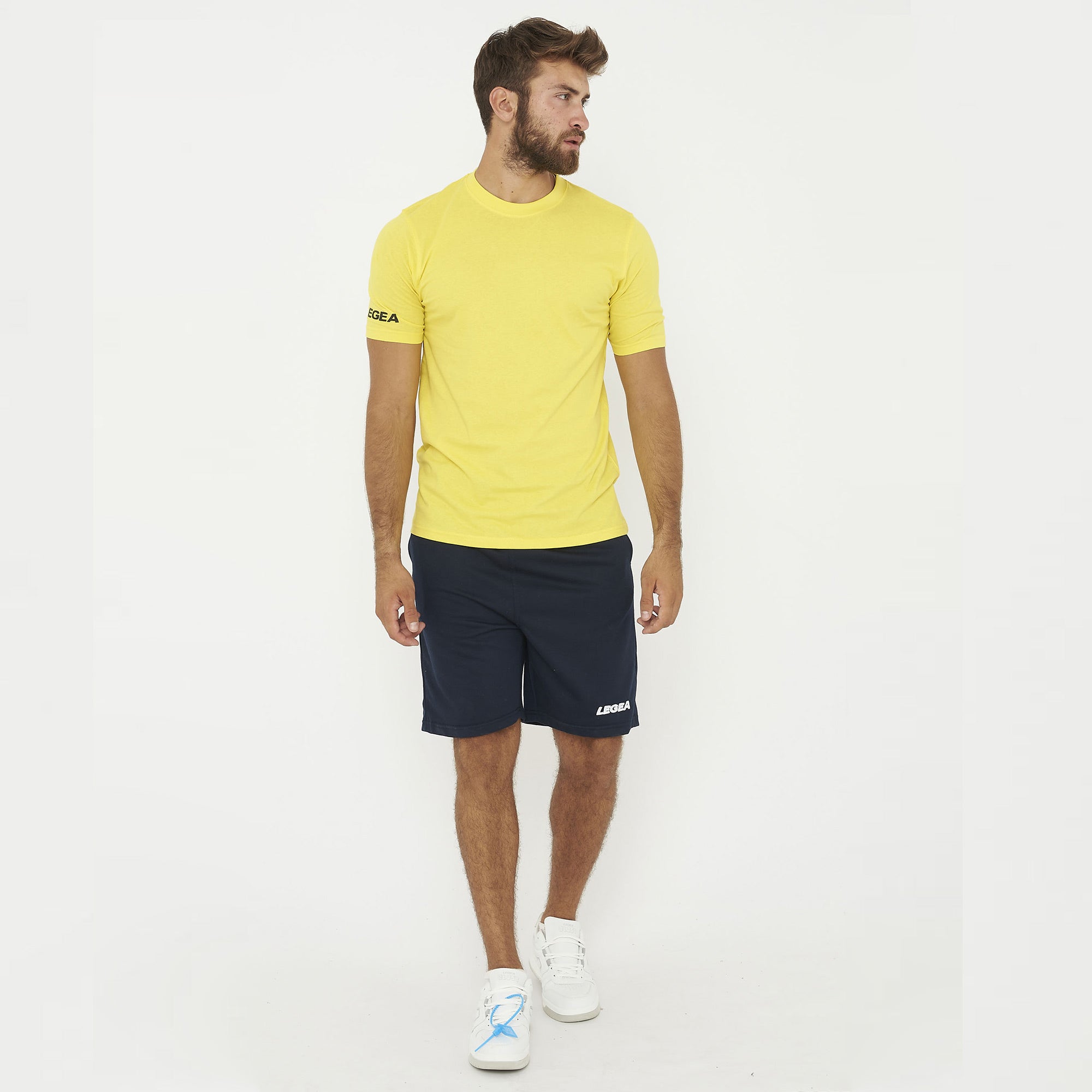 legea-aria-t-shirt-in-cotone-gialla-xl image 6