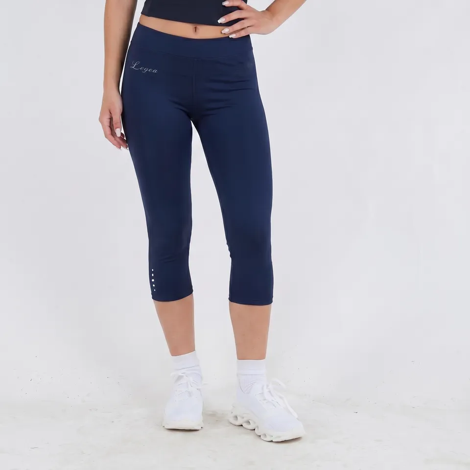 legea-leggings-donna-3-4-laia-blu-2xl image 1