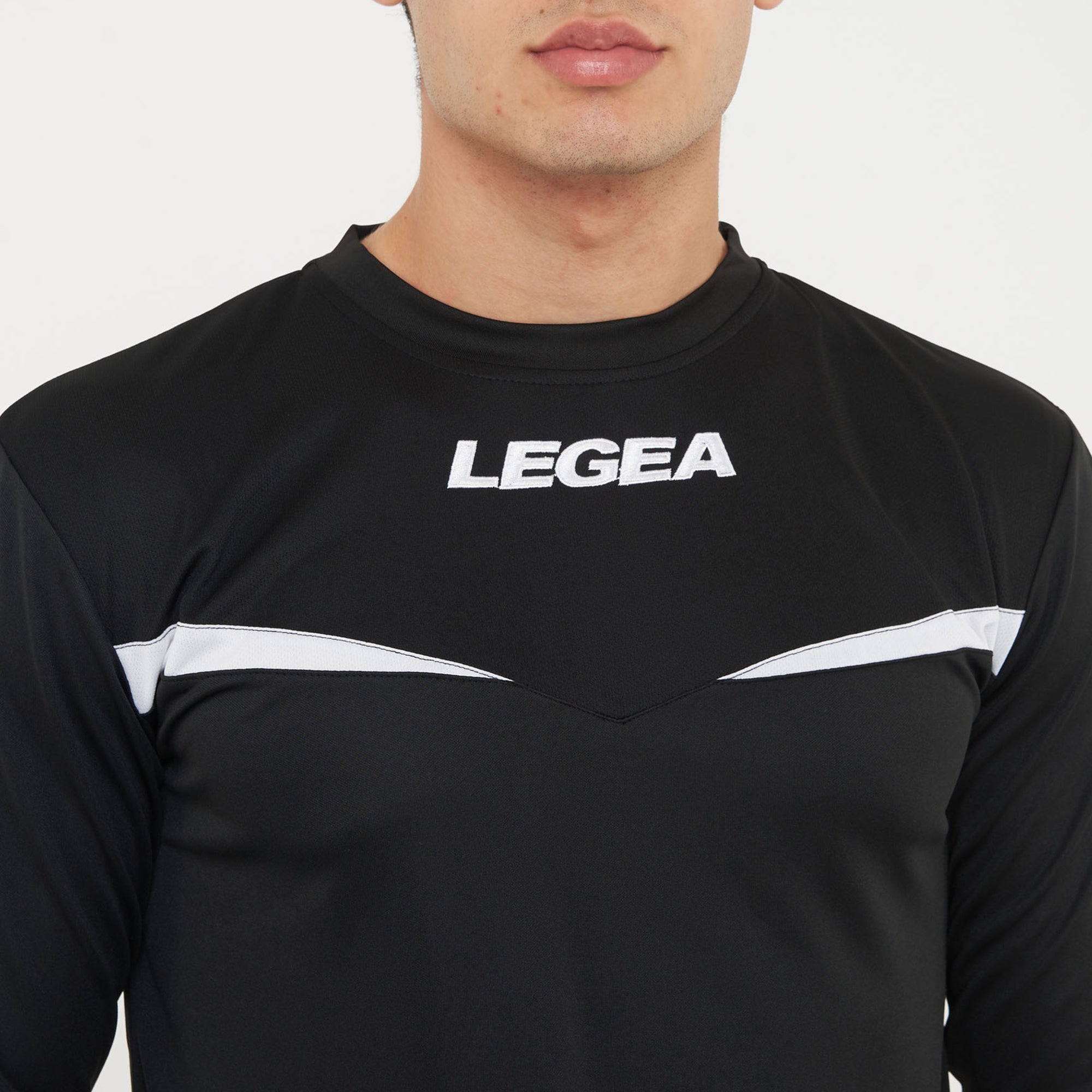 legea-maglia-vienna-manica-lunga-nero-bianco-l image 2