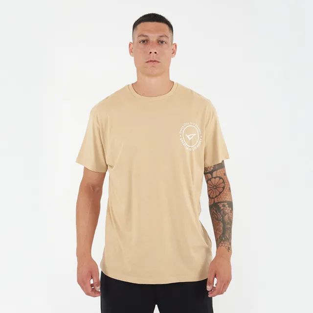 legea-traveller-t-shirt-in-cotone-beige-xl image 1