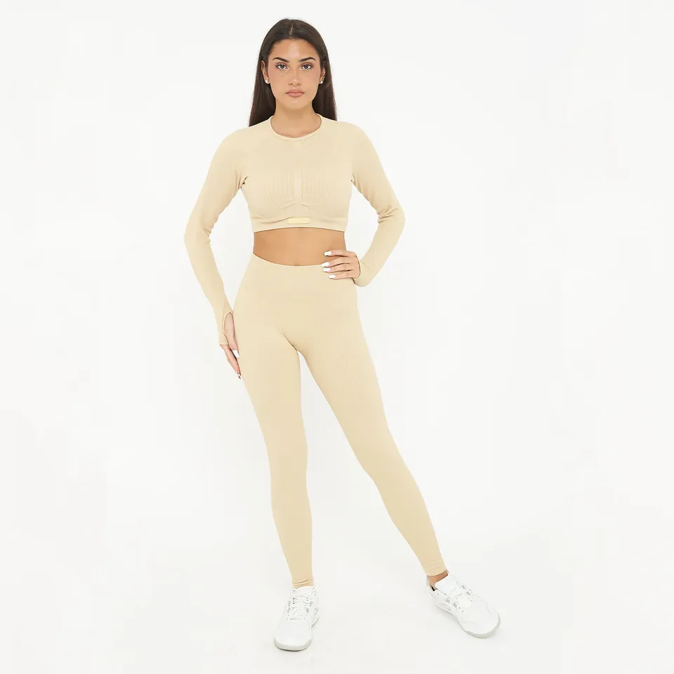 legea-completino-da-allenamento-imala-burner-sabbia-donna image 1