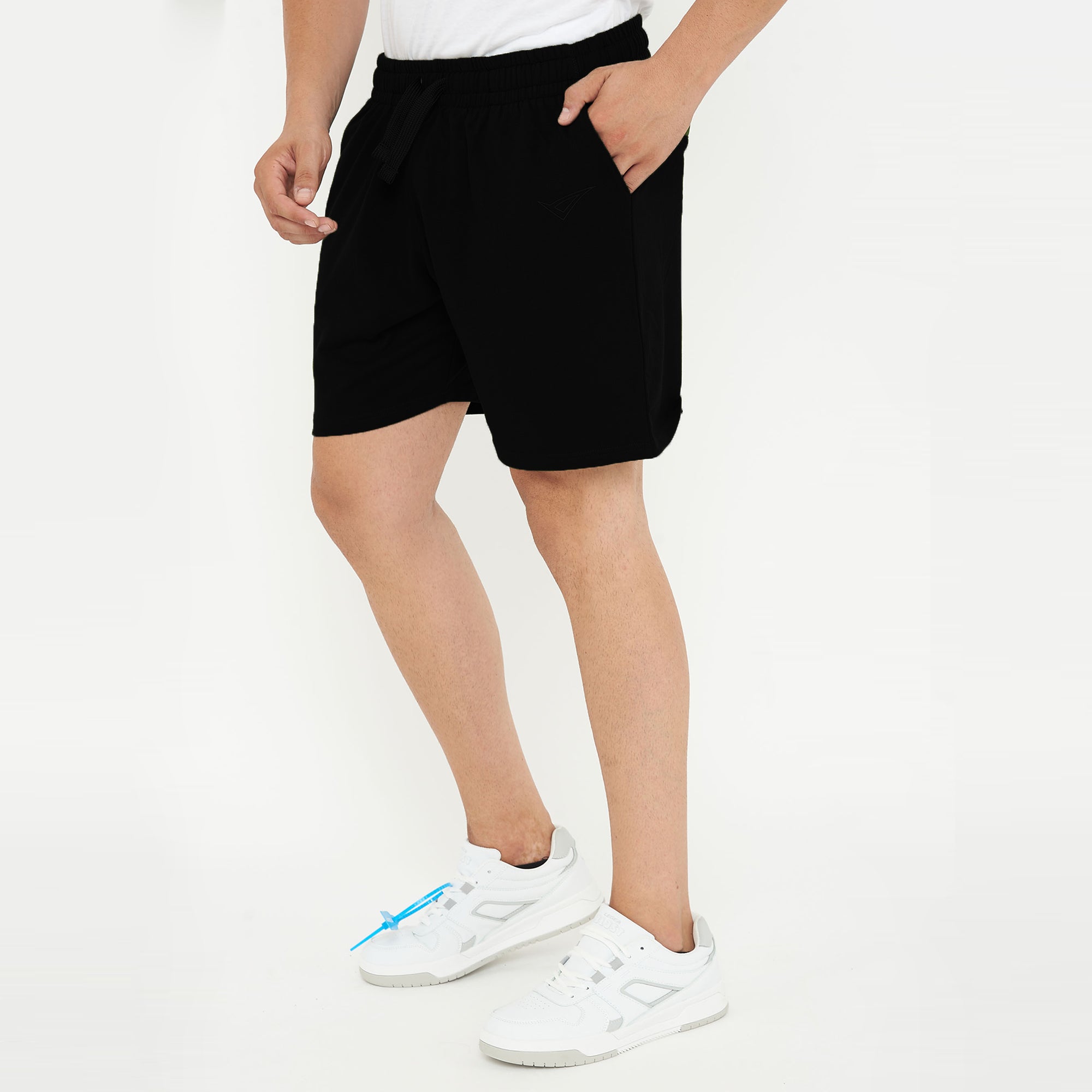 legea-f7-pantaloncini-in-french-terry-nero-m image 5