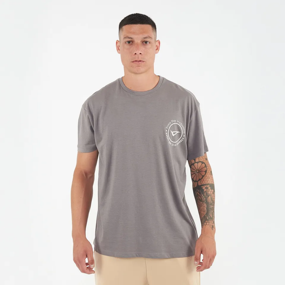 legea-traveller-t-shirt-cotone-uomo-piombo-xl image 1