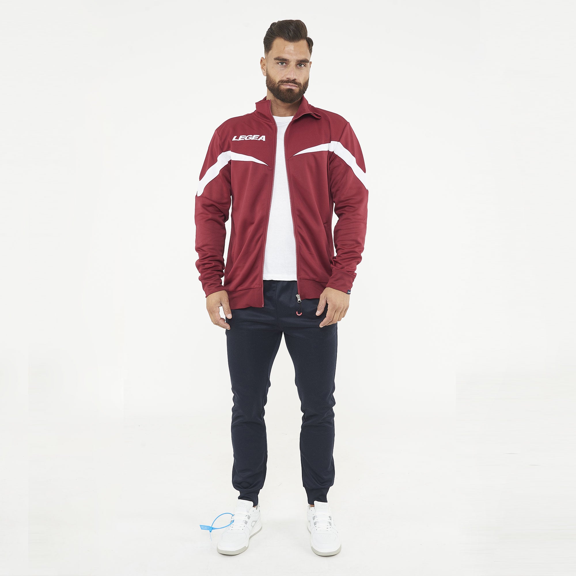legea-giacca-sportiva-con-zip-mosca-granata-l image 6