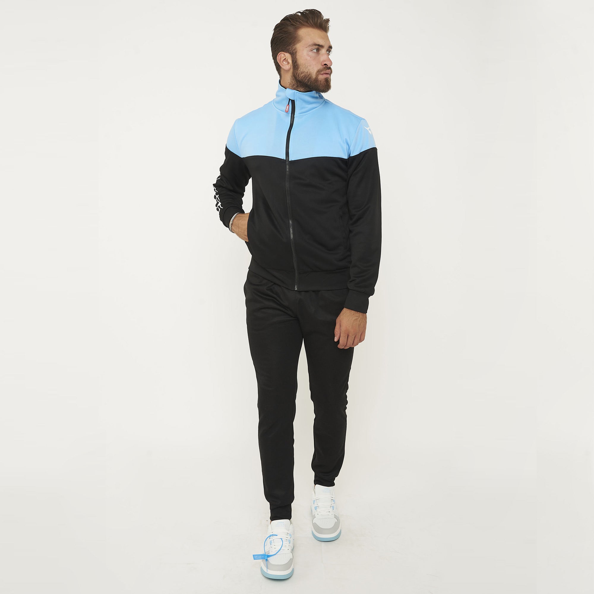 legea-ontario-tuta-sportiva-completa-azzurro-nero-m image 1