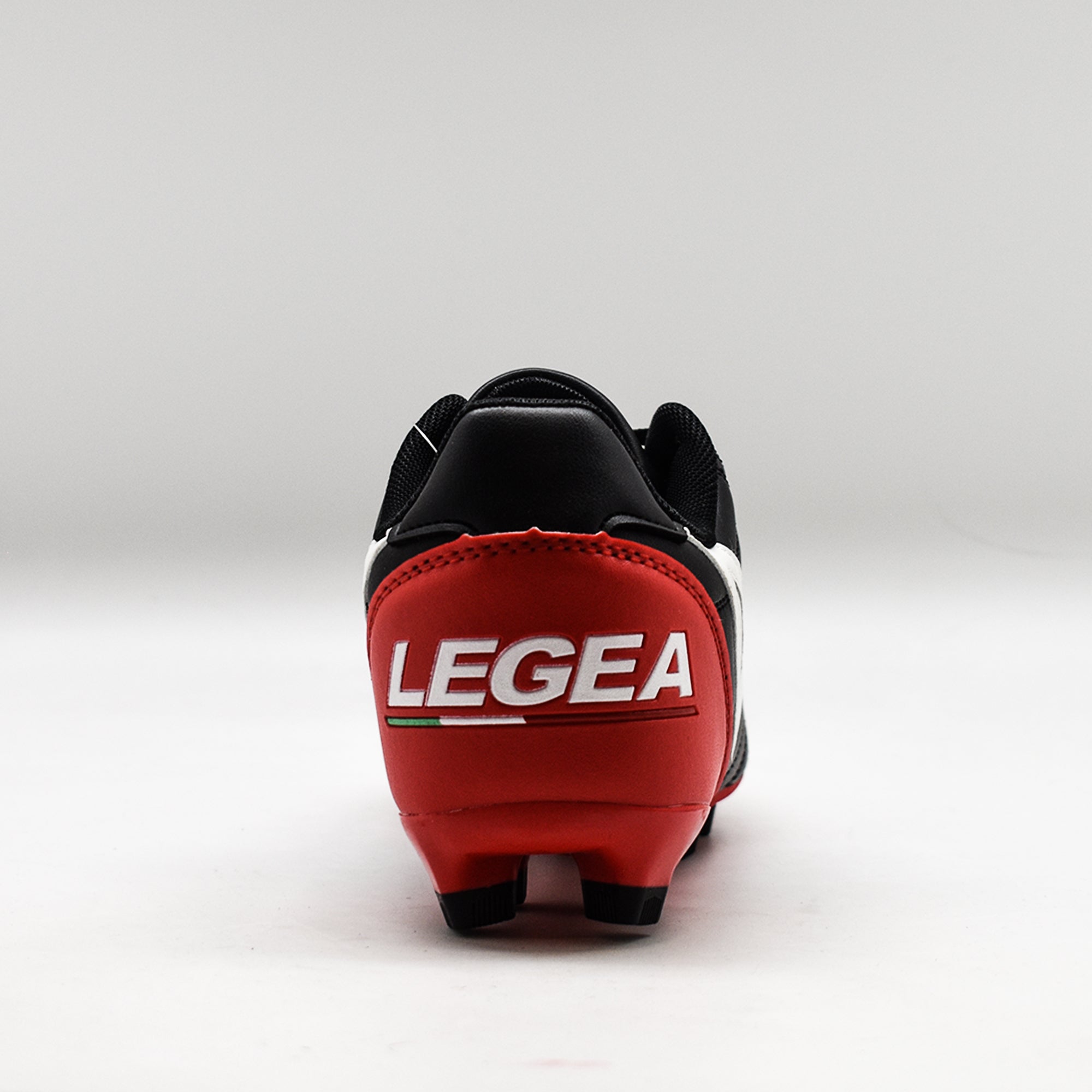 legea-doko-scarpa-da-calcio-nero-rosso-43 image 3