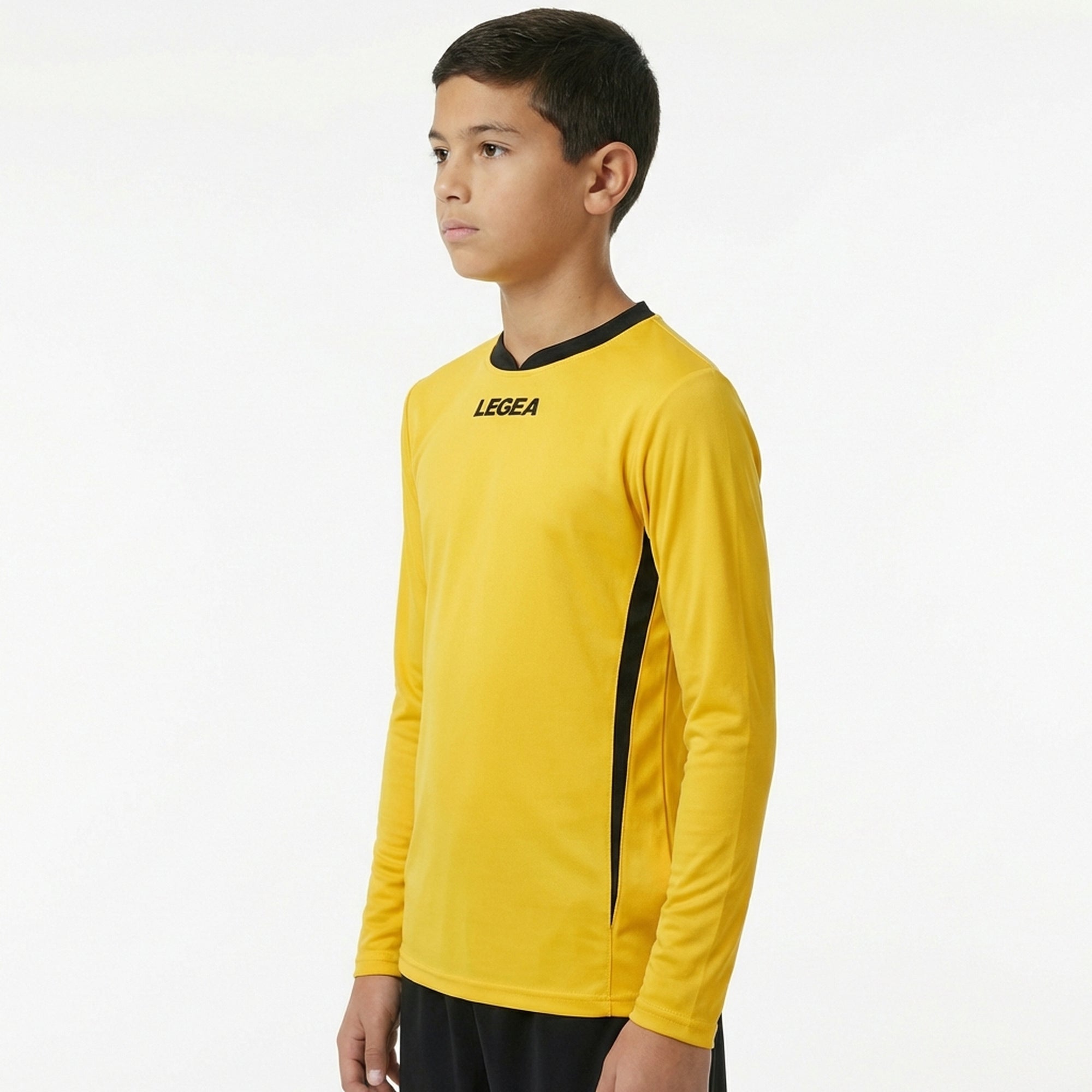 legea-maglia-calcio-maniche-lunghe-dusseldorf-giallo-nero-3xs image 3