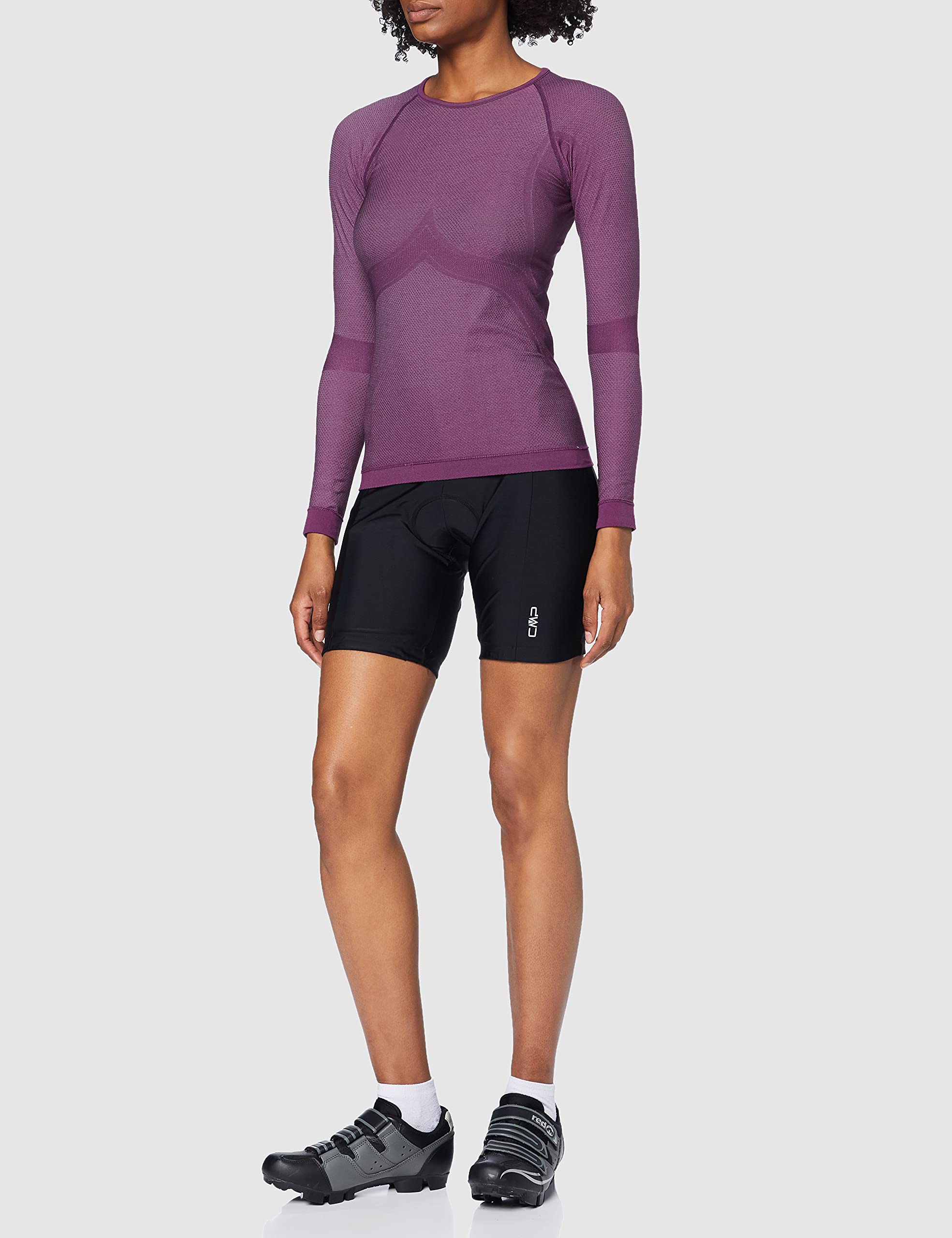 cmp-pantaloncini-elasticizzati-da-bici-da-donna image 2