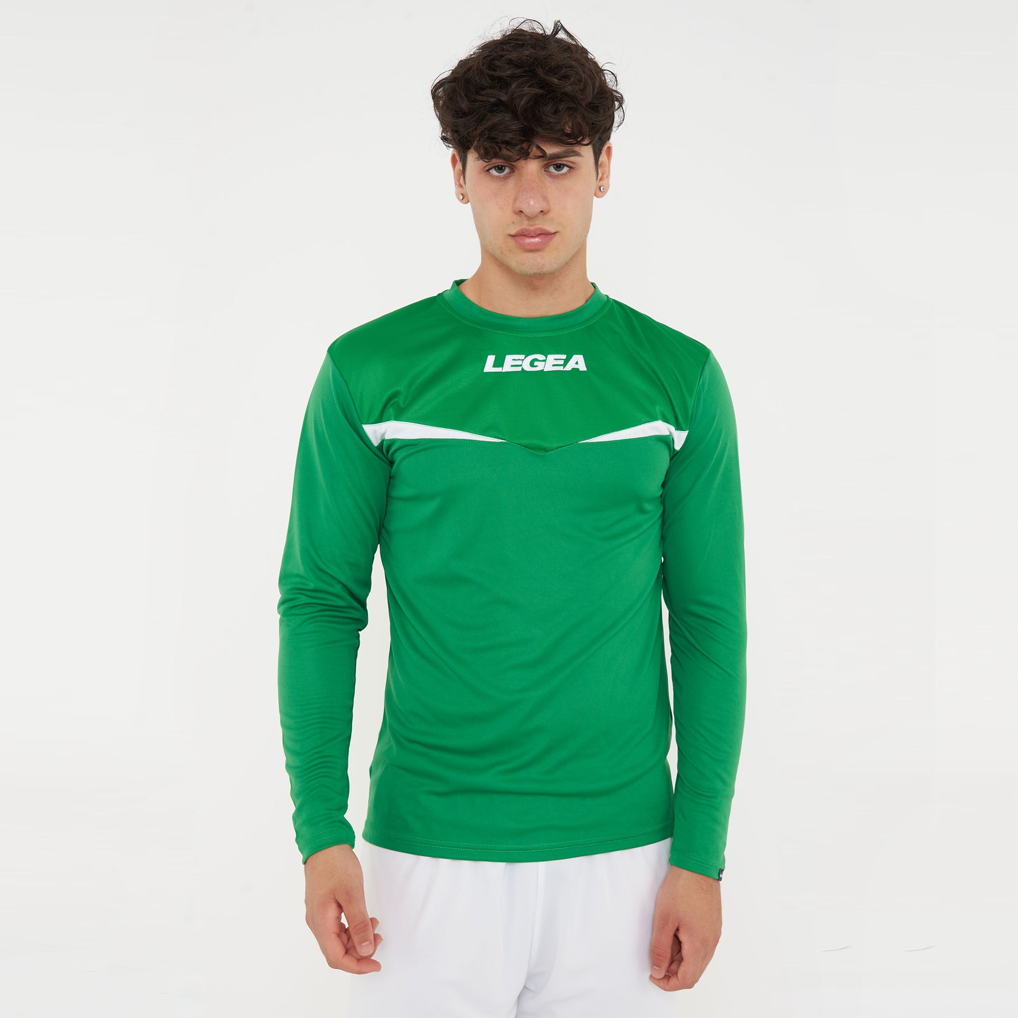 legea-vienna-maglia-calcio-maniche-lunghe-verde-bianco-l image 1