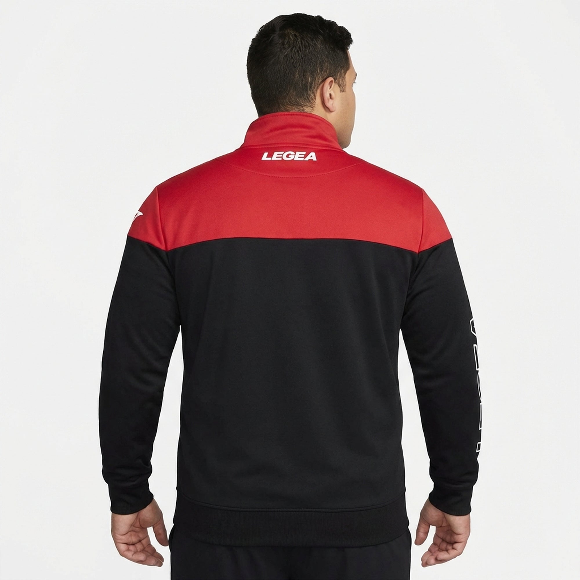 legea-ontario-giacca-sportiva-oversize-nero-corallo-3xl image 2