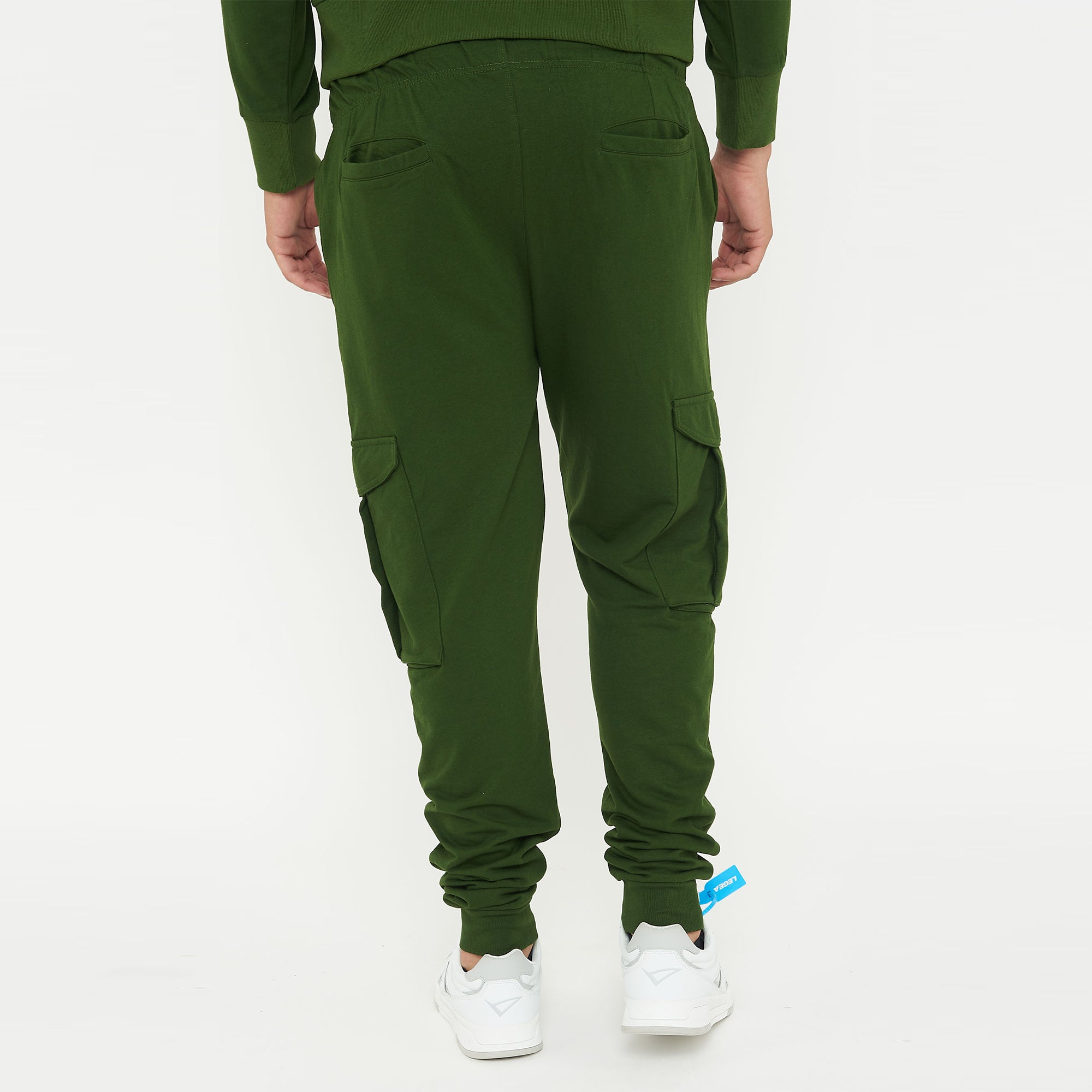 legea-f-cargo-pantaloni-sportivi-verde-militare-s image 3