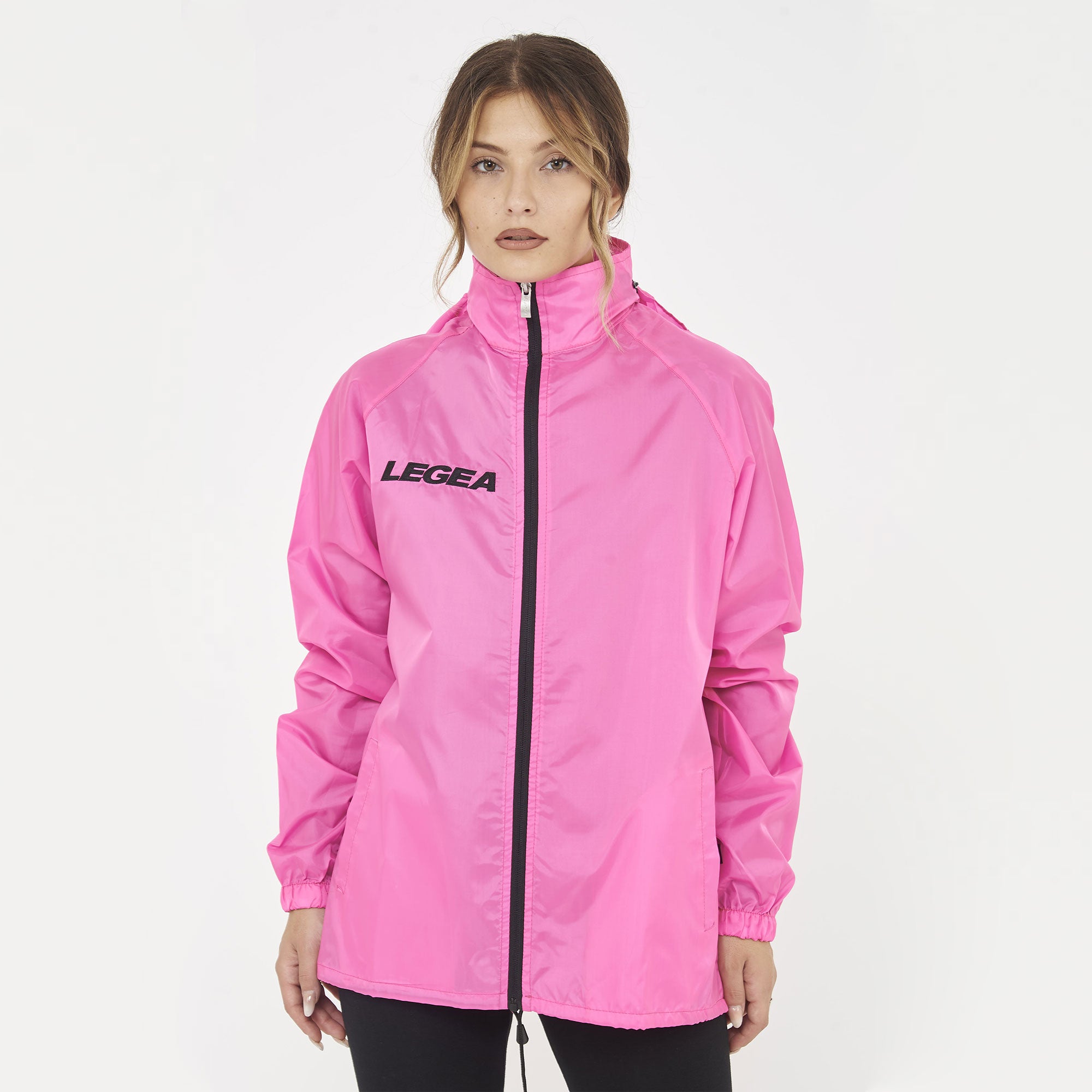 legea-giacca-antipioggia-cairo-rosa-fluo-s image 1
