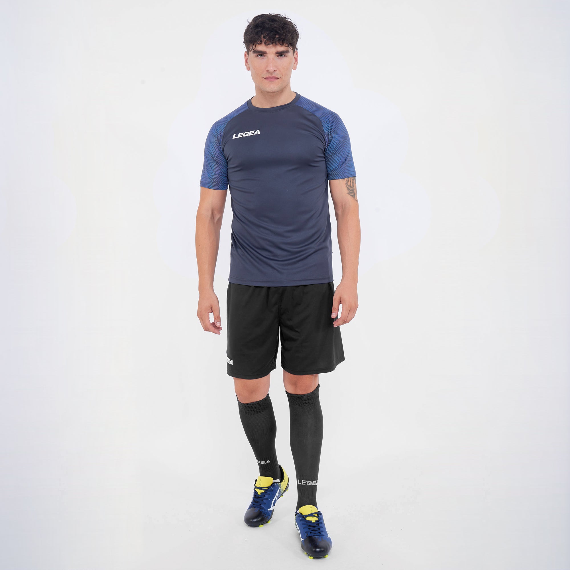 legea-giacarta-maglia-running-grigio-scuro-turchese-m image 6