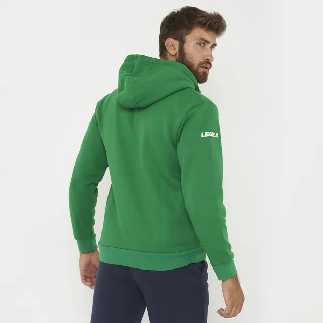 legea-felpa-sarajevo-con-cappuccio-e-zip-verde-2xl image 1