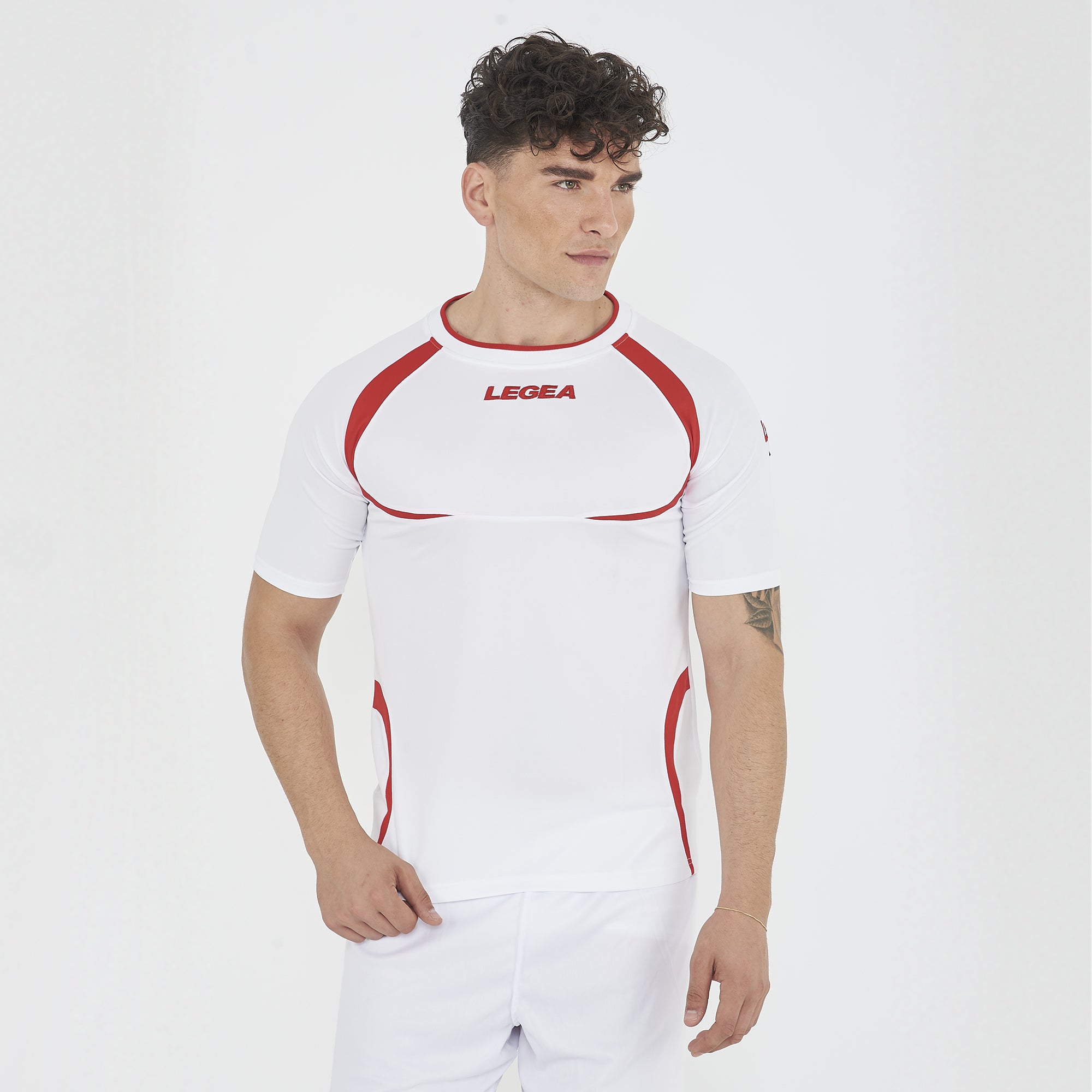 legea-taipei-maglia-a-maniche-corte-bianco-rosso-m image 1