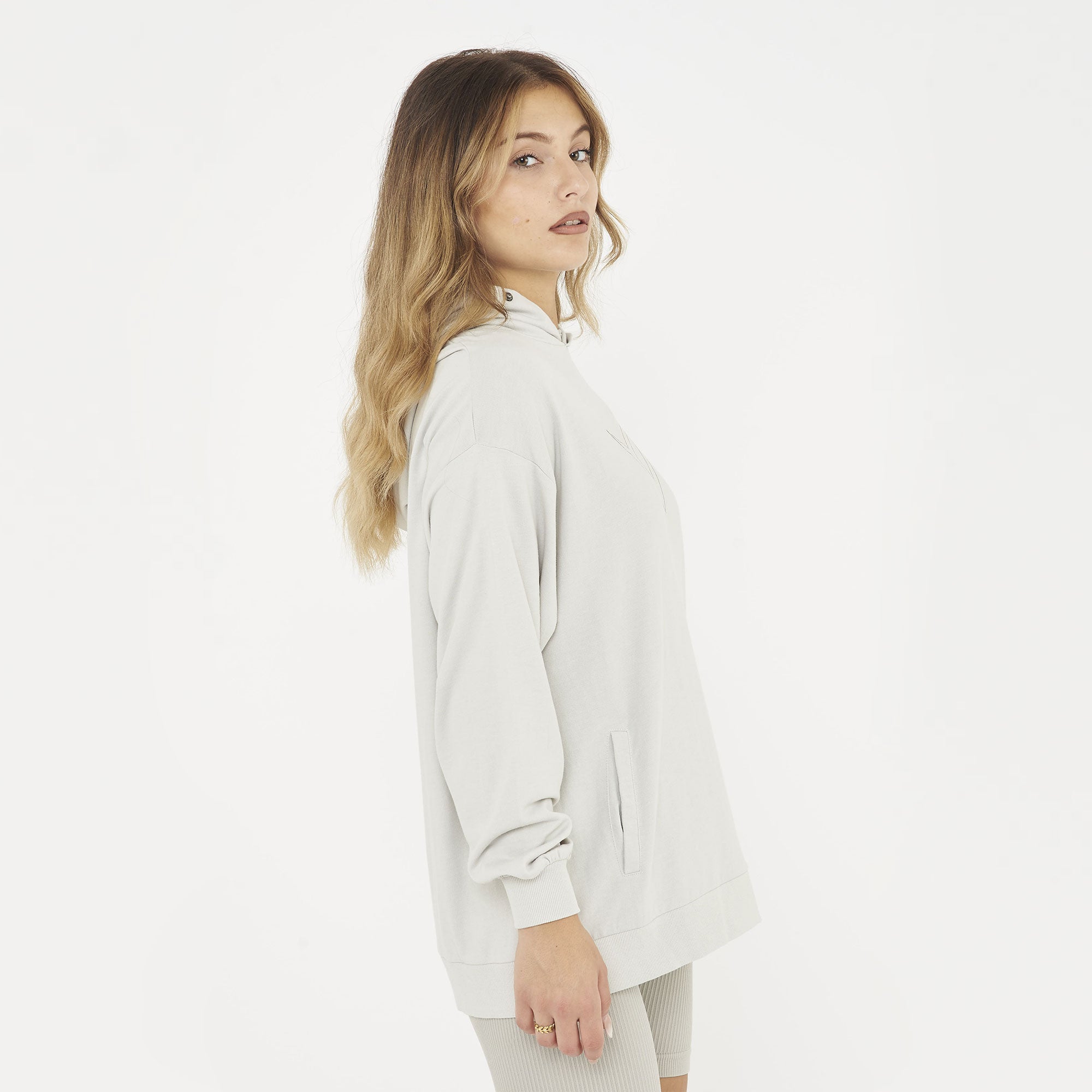legea-f-loosy-felpa-cappuccio-cotone-grigio-chiaro-m image 6