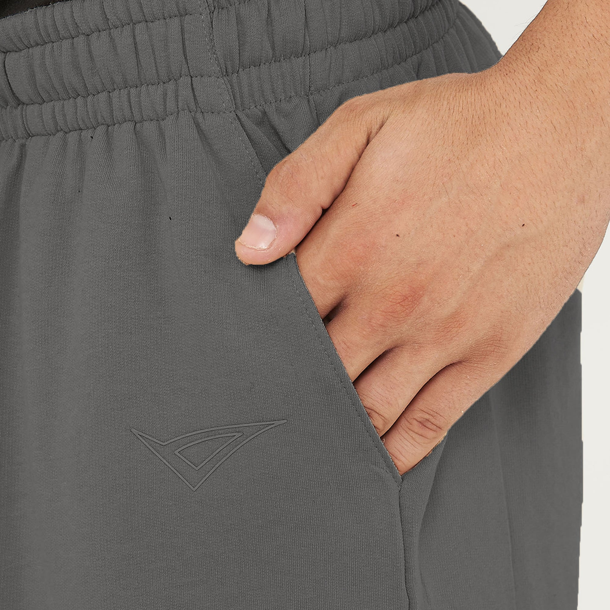 legea-f7-pantaloncini-french-terry-grigio-scuro-s image 4