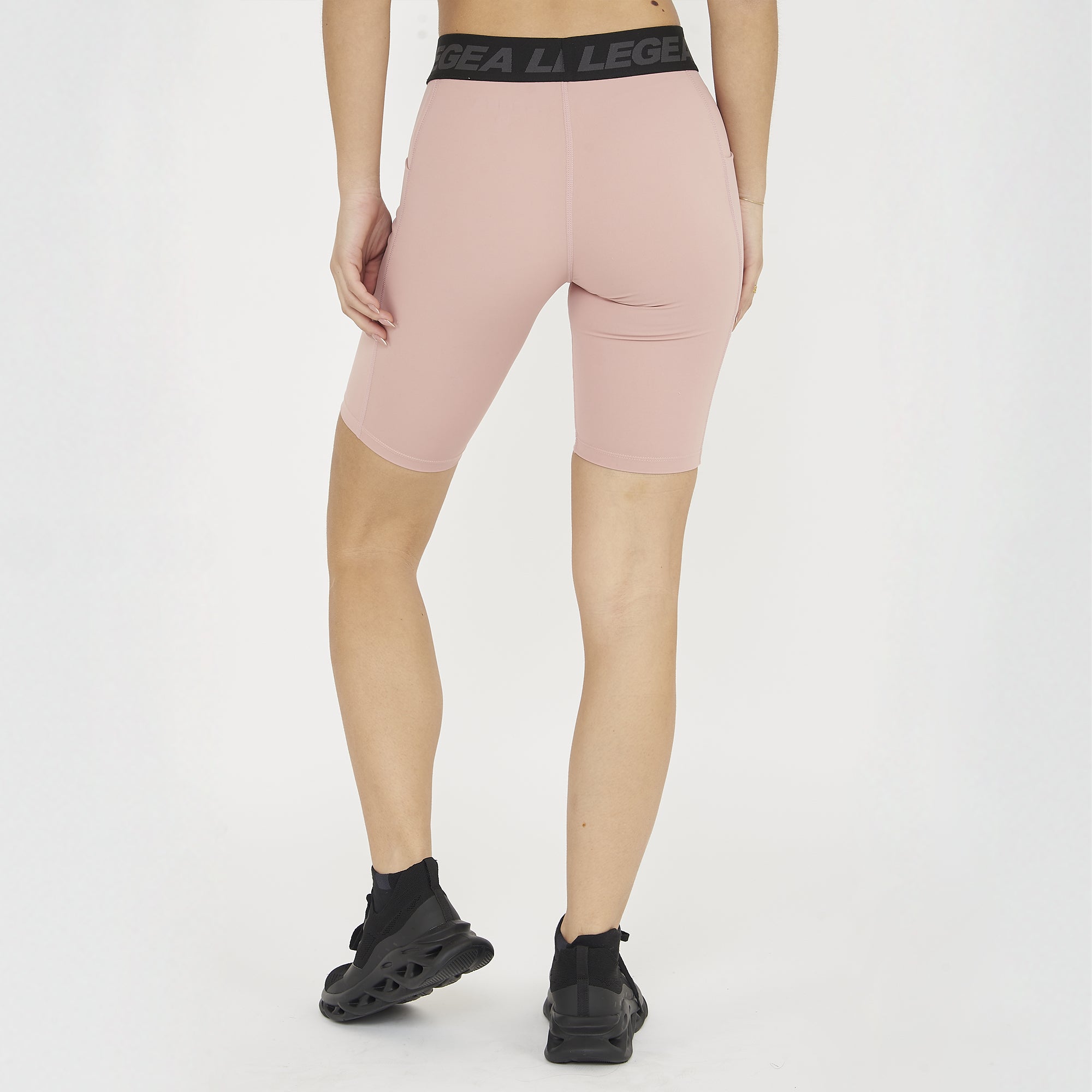 legea-teti-short-fitness-donna-a-compressione-rosa-l image 2