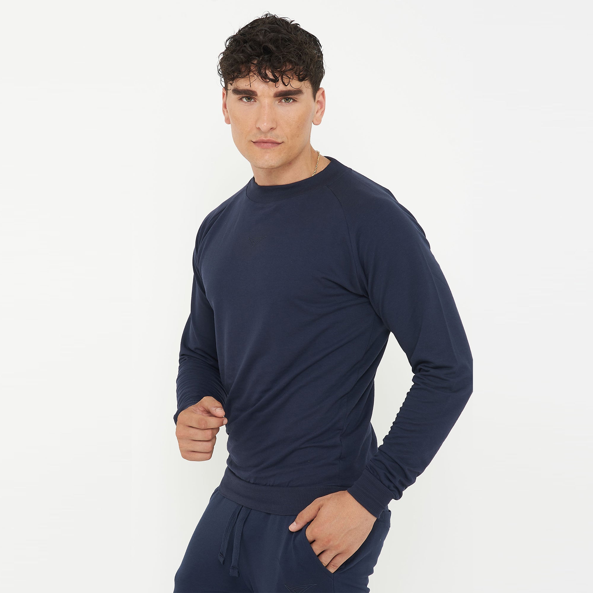 legea-felpa-girocollo-f-gorn-cotone-blu-m image 5