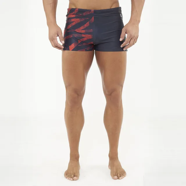 legea-hallek-costume-nuoto-slim-pantaloncino-nero-rosso-2xl image 1