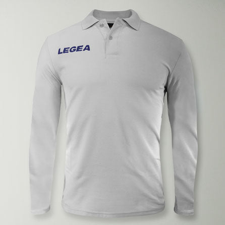 legea-nord-gold-polo-a-maniche-lunghe-bianco-xs image 2