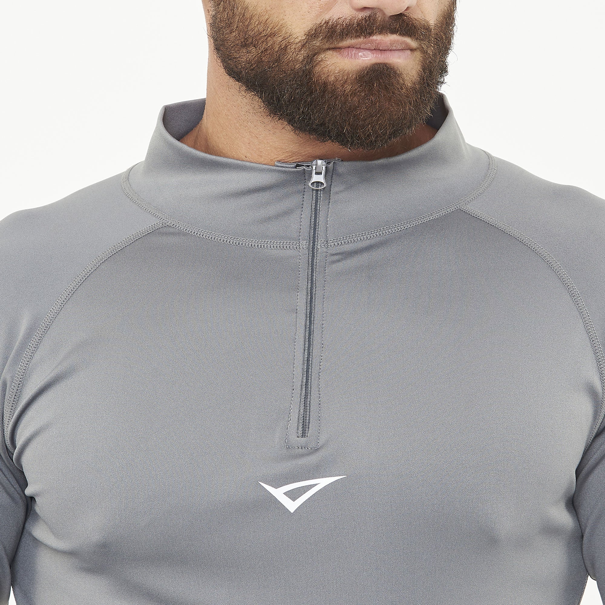 legea-ironboy-turbo-maglia-termica-mezza-zip-piombo-xl-2xl image 3