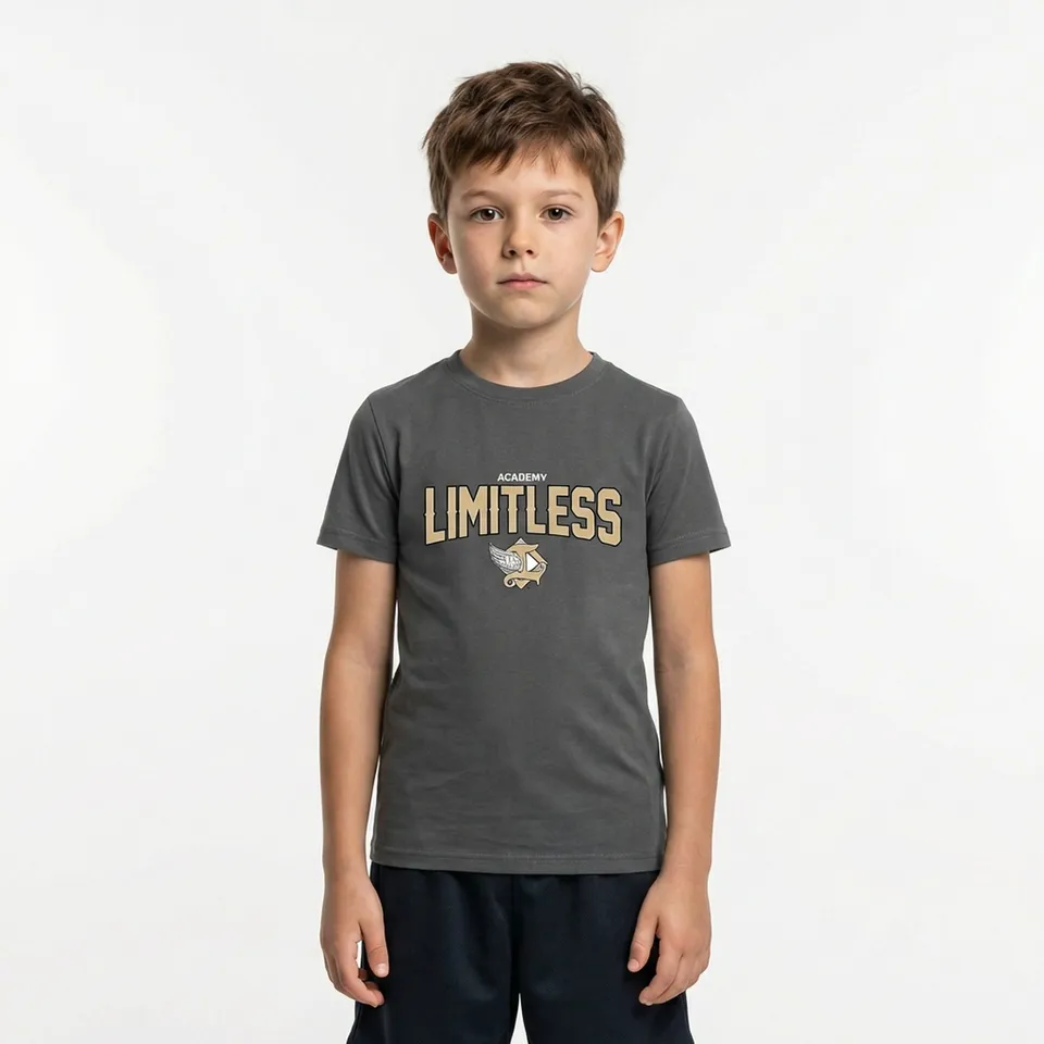 legea-limitless-t-shirt-in-cotone-piombo-xs image 1