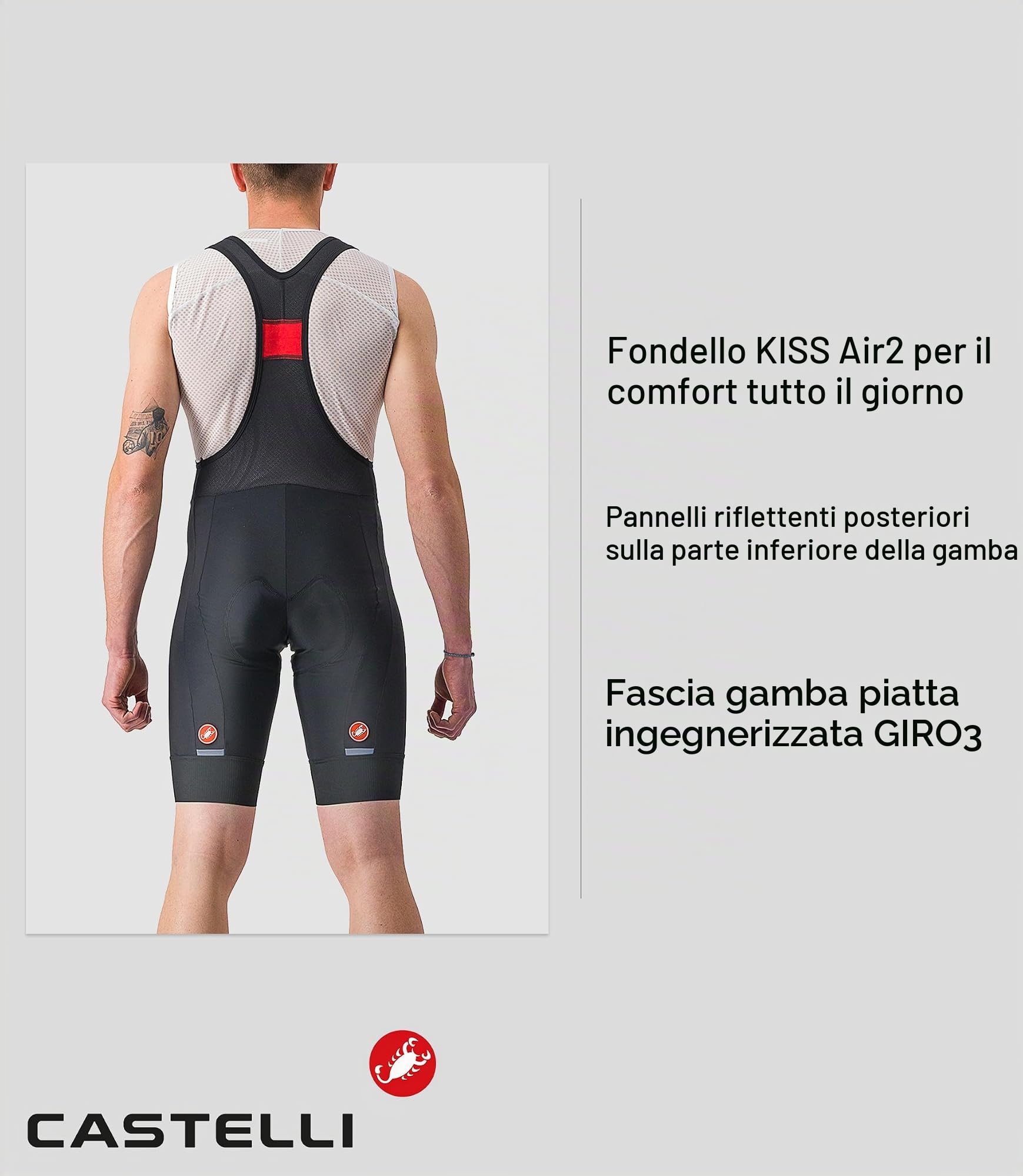 castelli-entrata-2-bibshort-pantaloncini-ciclismo-uomo image 4