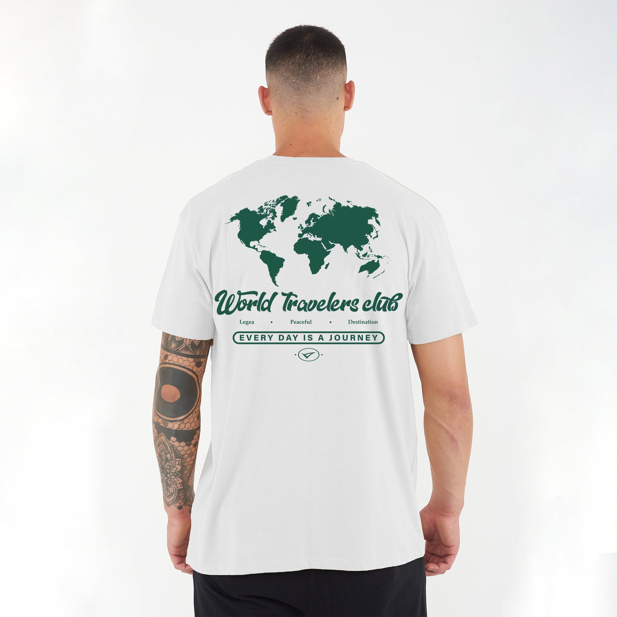 legea-traveller-t-shirt-in-cotone-bianca-2xl image 2