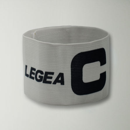 legea-fascia-capitano-calcio-regolabile-bianca image 1