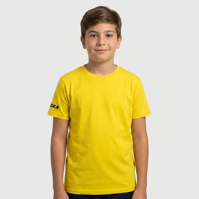 legea-aria-t-shirt-cotone-bambini-taglie-piccole-gialla-3xs image 1