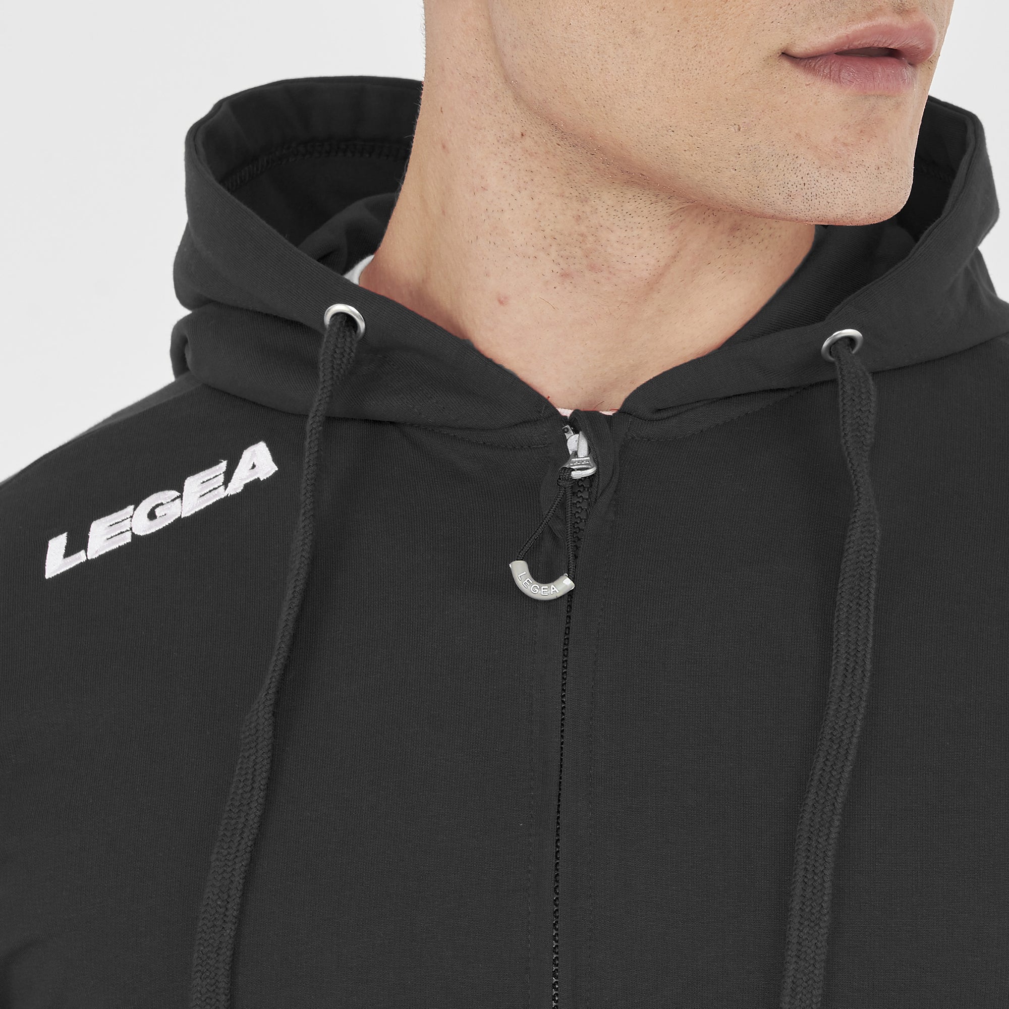 legea-farel-felpa-con-zip-e-cappuccio-french-terry-nero-l image 4