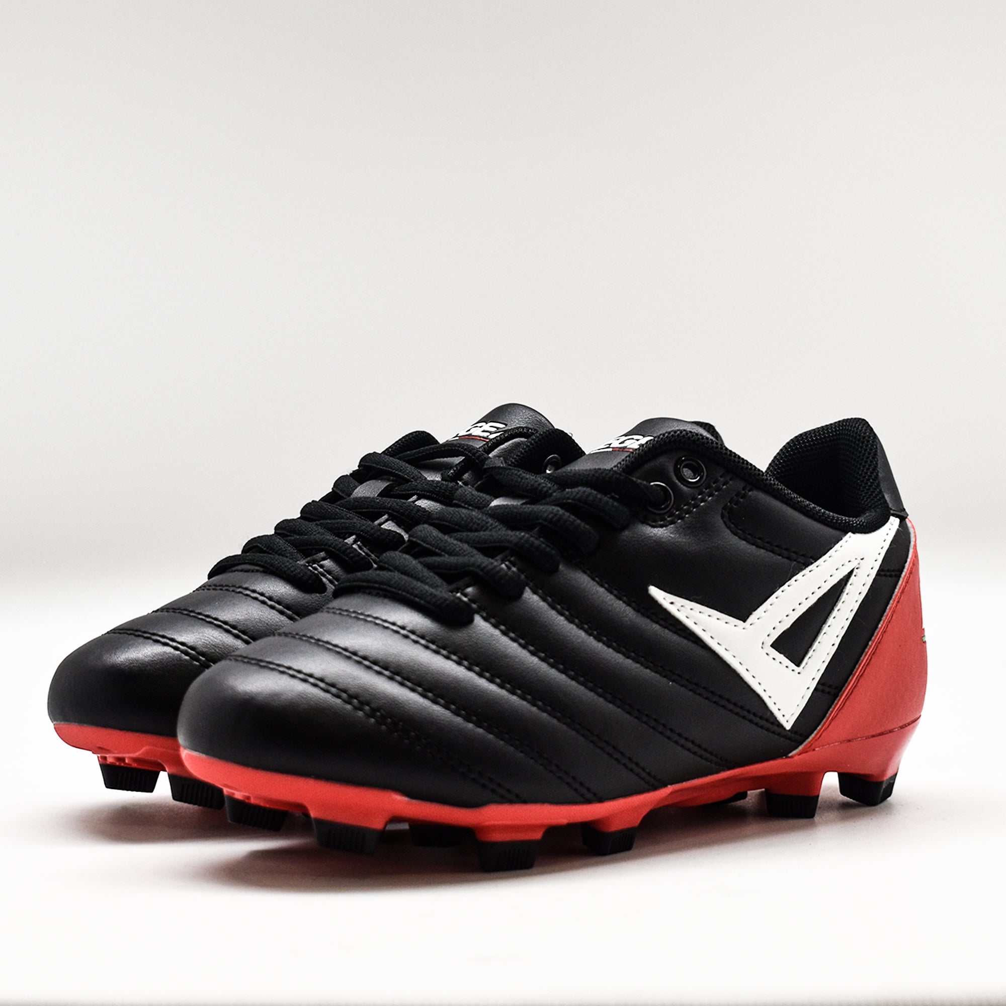 legea-doko-scarpa-da-calcio-nero-rosso-45 image 4