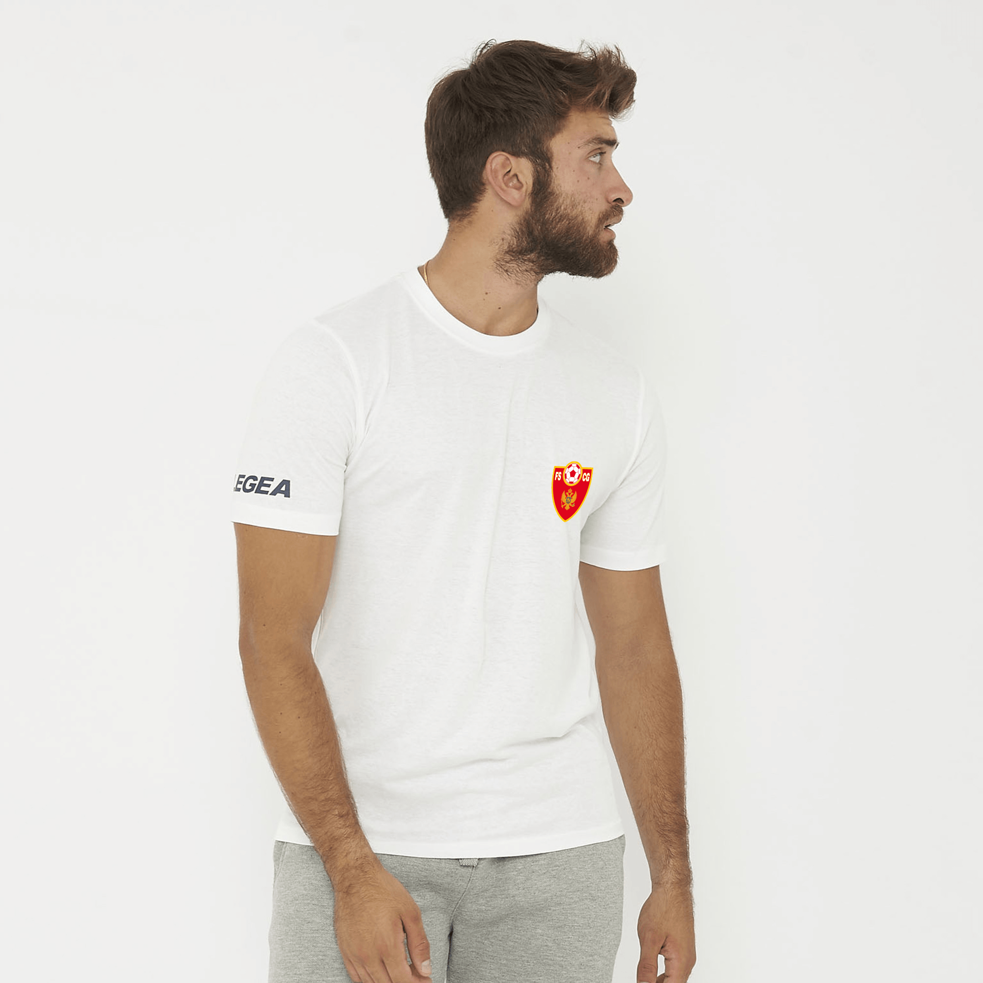 legea-aria-montenegro-t-shirt-in-cotone-bianco image 1