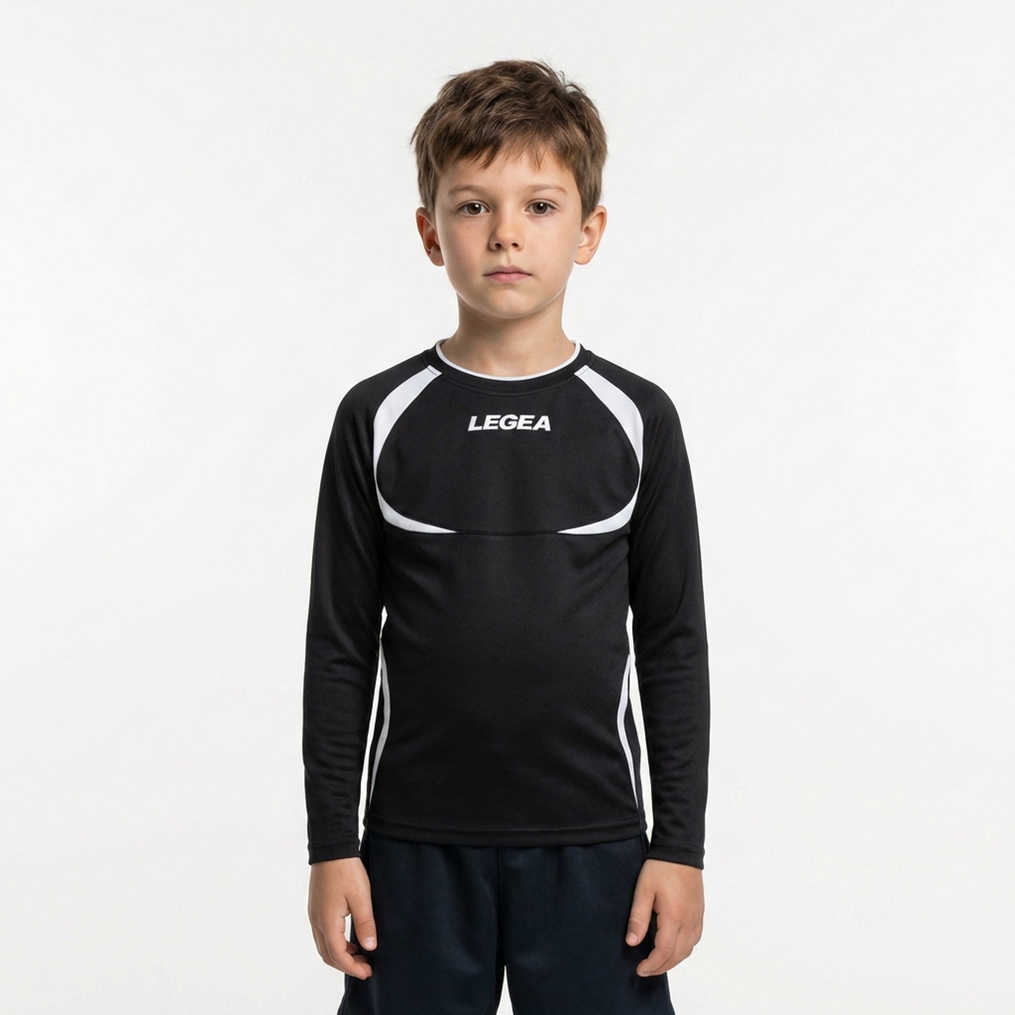 legea-maglia-allenamento-maniche-lunghe-taipei-nero-3xs-taglie-piccole image 1