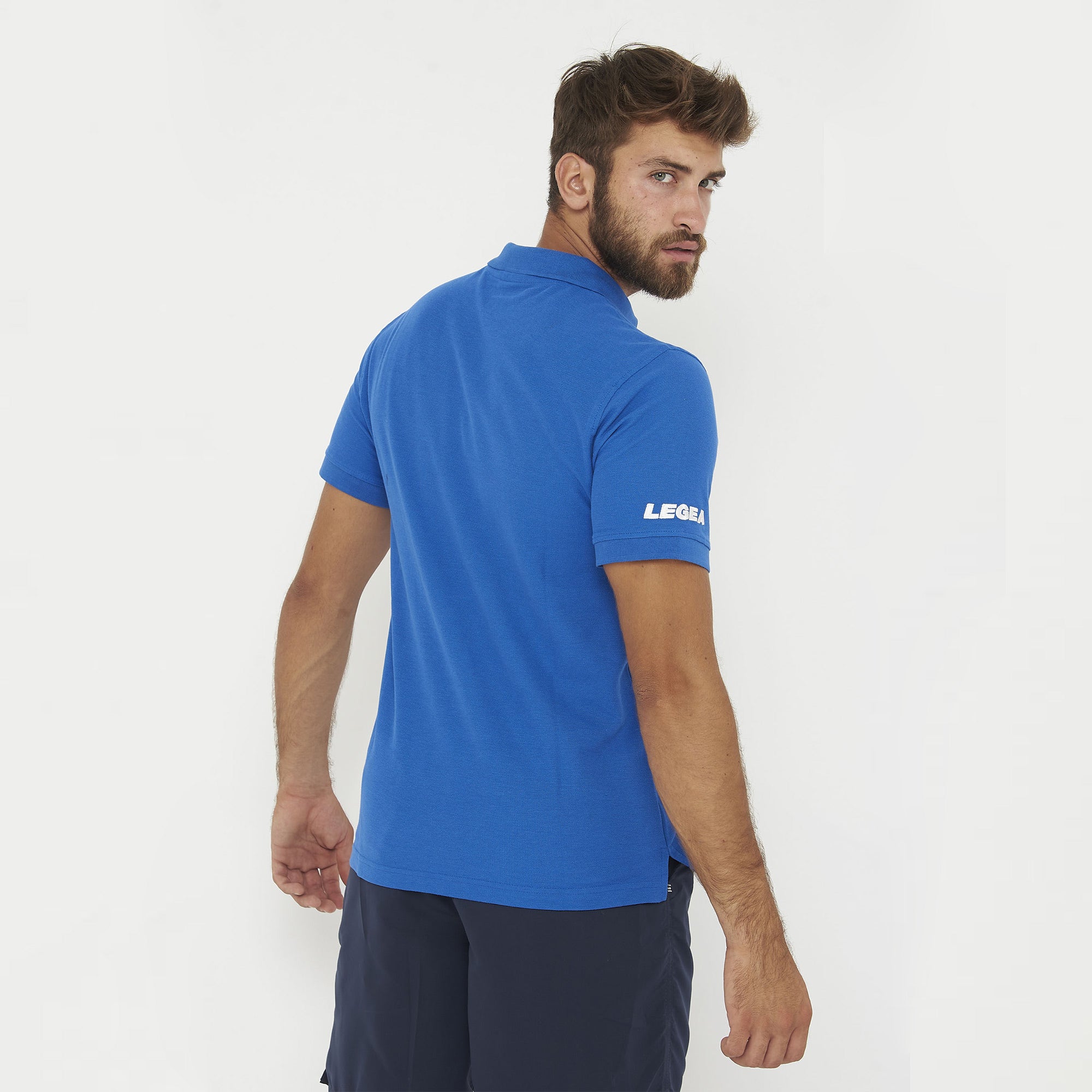 legea-ariete-polo-in-cotone-azzurro-xl image 2