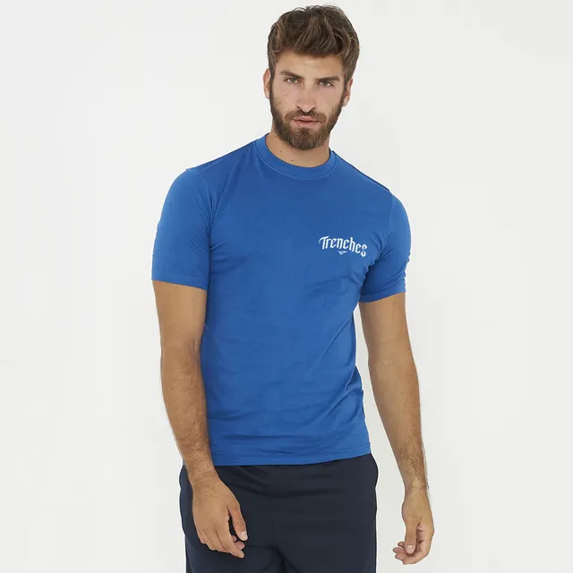 legea-savage-t-shirt-in-cotone-azzurro-l image 1