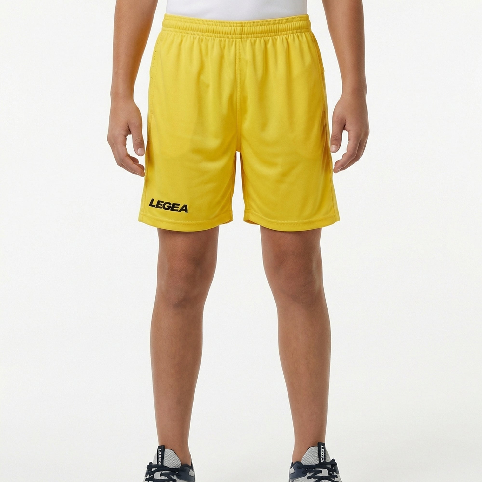legea-dusseldorf-pantaloncini-poliestere-taglie-piccole-giallo-3xs image 1