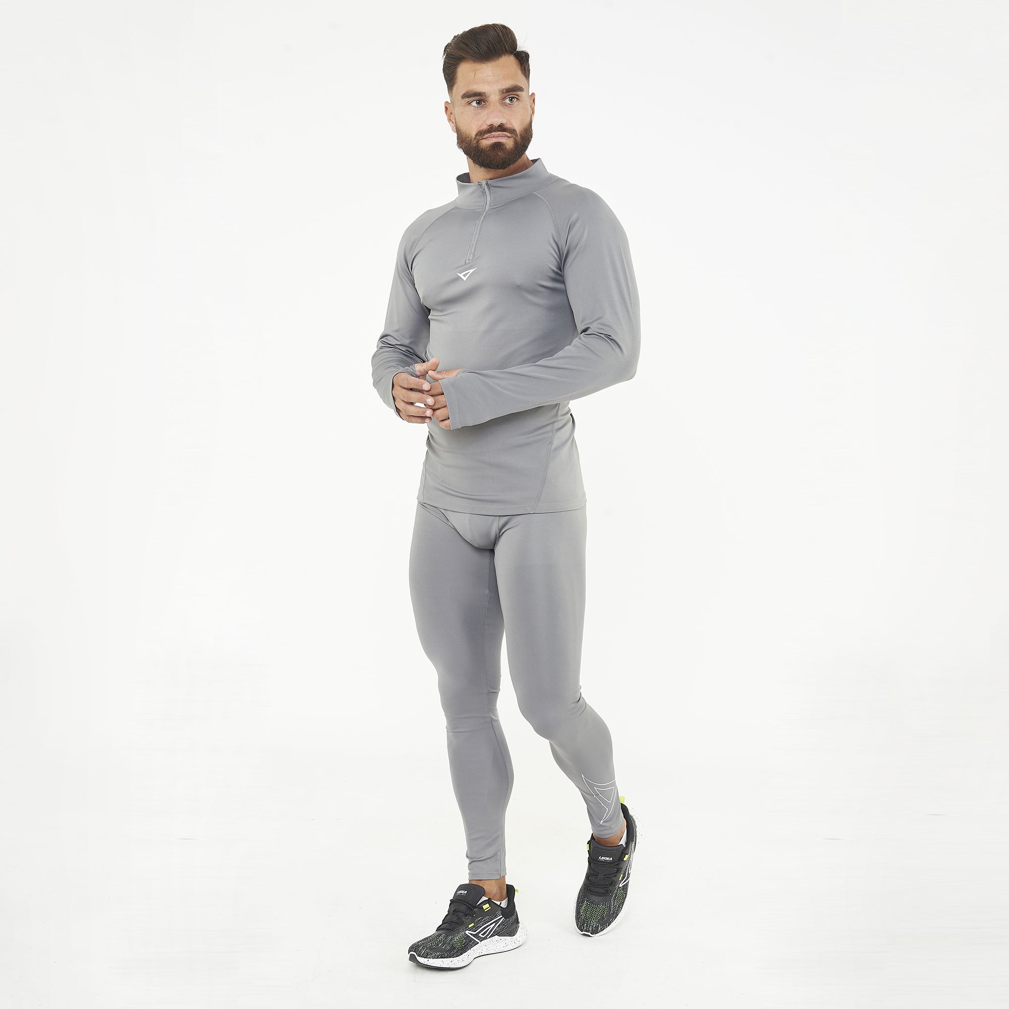 legea-ironboy-turbo-maglia-termica-mezza-zip-piombo-xl-2xl image 6