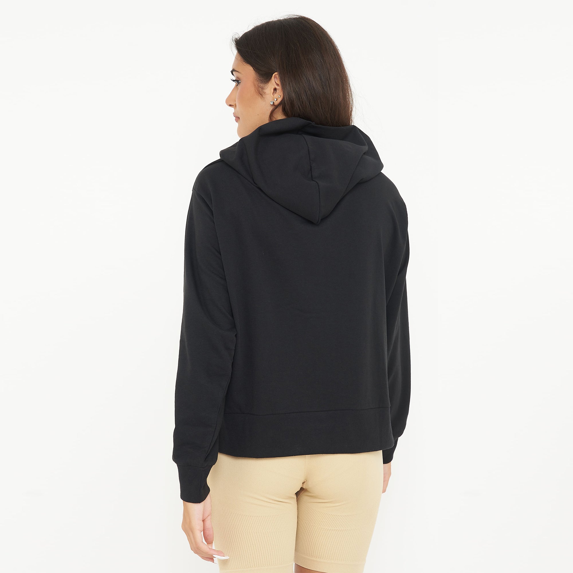 legea-felpa-unisex-f-boxy-con-cappuccio-in-cotone-nero-xl image 2