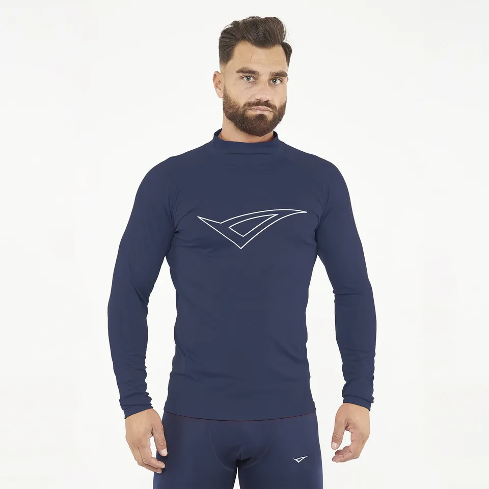 legea-ironboy-long-maglia-termica-allenamento-blu-xs-s image 1
