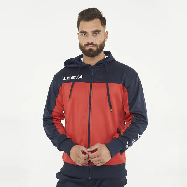 legea-flex-giacca-sportiva-con-zip-blu-rosso-l image 1