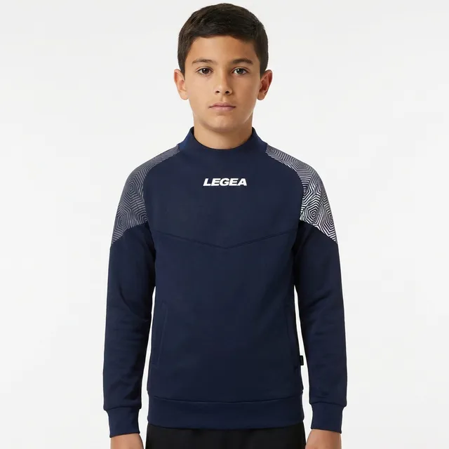 legea-petra-giacca-con-zip-mezza-cerniera-blu-2xs image 1