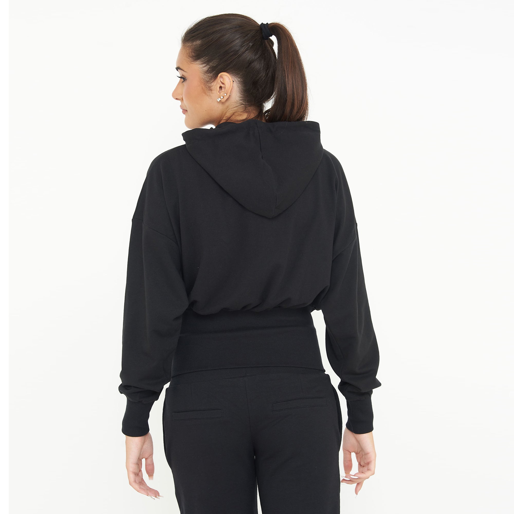 legea-giacca-crop-in-cotone-con-zip-e-cappuccio-trixy-nero-xl image 6