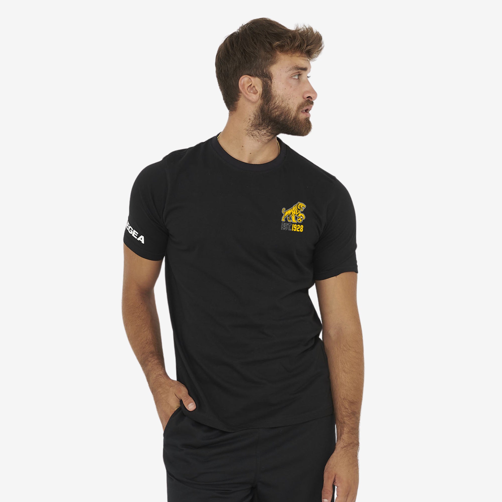 legea-t-shirt-stampa-vintage-nera-giugliano-calcio image 1