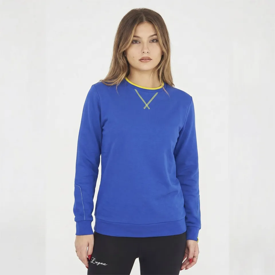 legea-felpa-girocollo-nebi-azzurro-giallo-fluo-s image 1