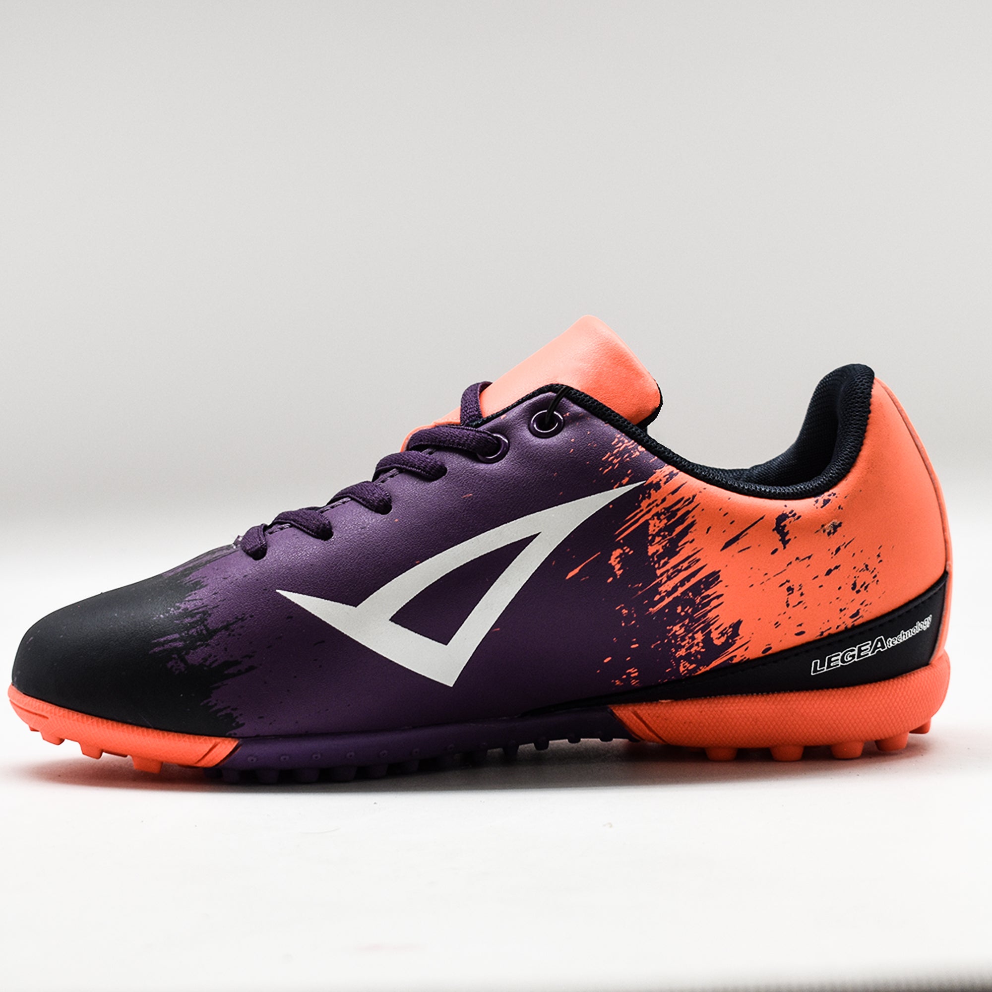 legea-starspeed-scarpa-da-calcetto-outdoor-arancio-viola-36 image 4